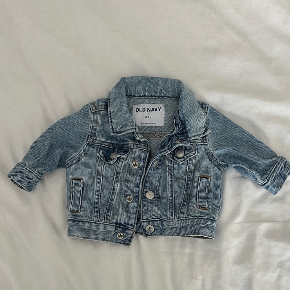 Old Navy Kids Light Blue Jean Jacket